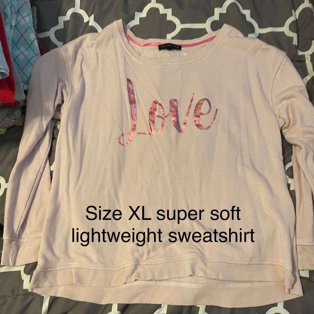 Jane+Delancey Love Sweatshirt